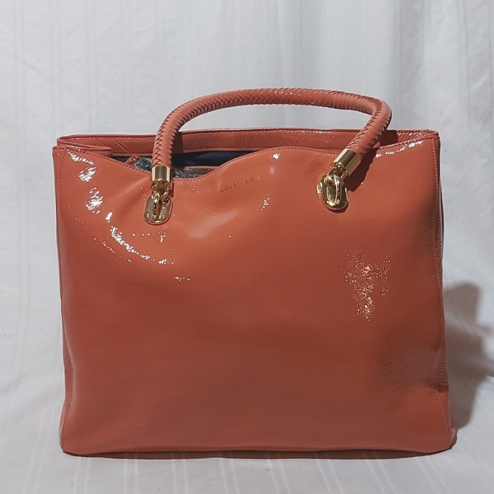 Cole Haan Orange Tote Bag